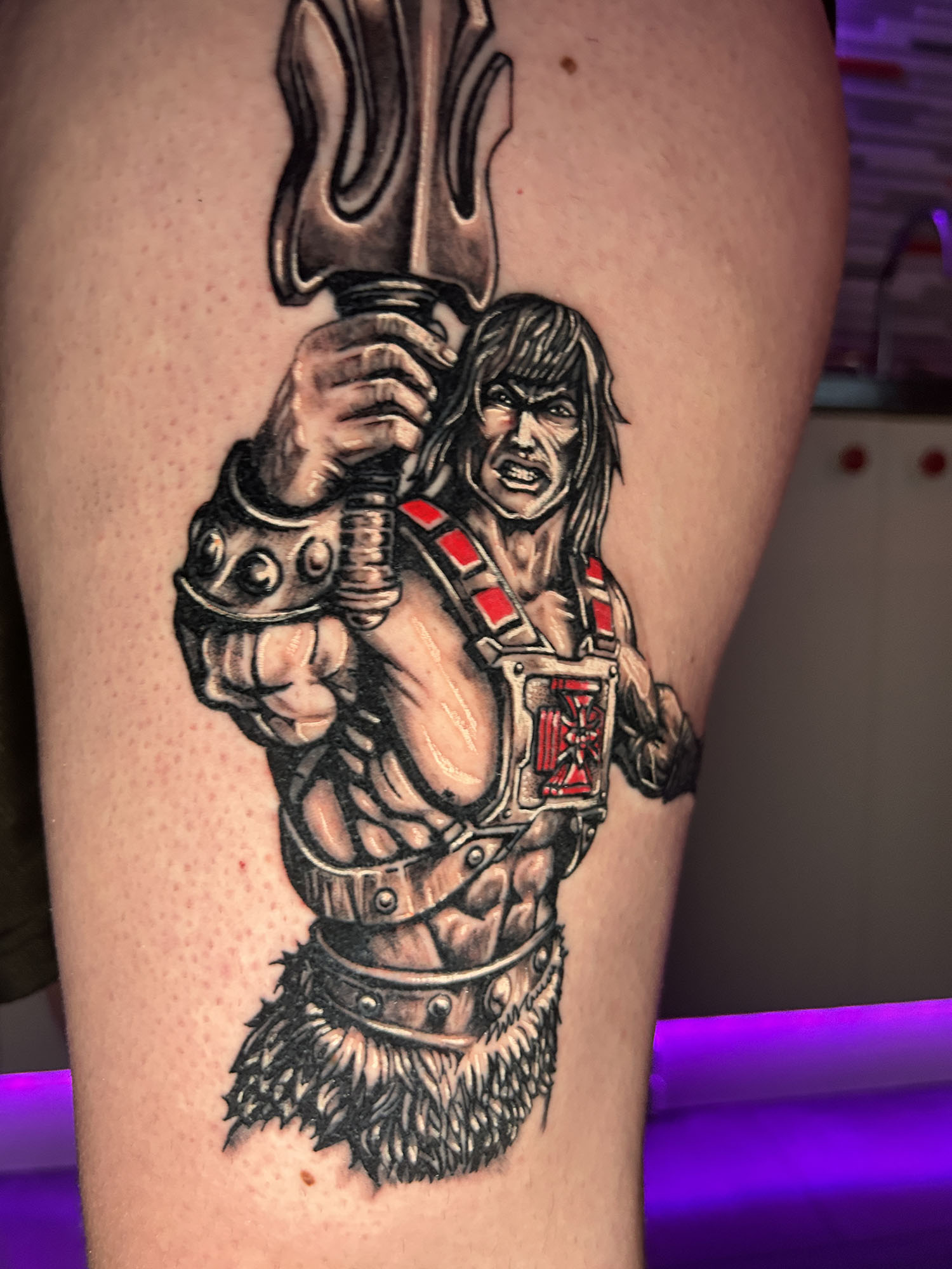 He Man - Masters of The Universe tattoo